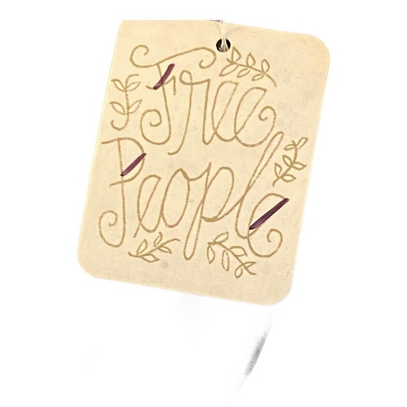 Free People Size Small Women's Gray Long Sleeve Surplice Neck Casual Mini Dress - Picture 9 of 12